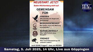 💥📢Live aus Göppingen - NEUSTART JETZT💥