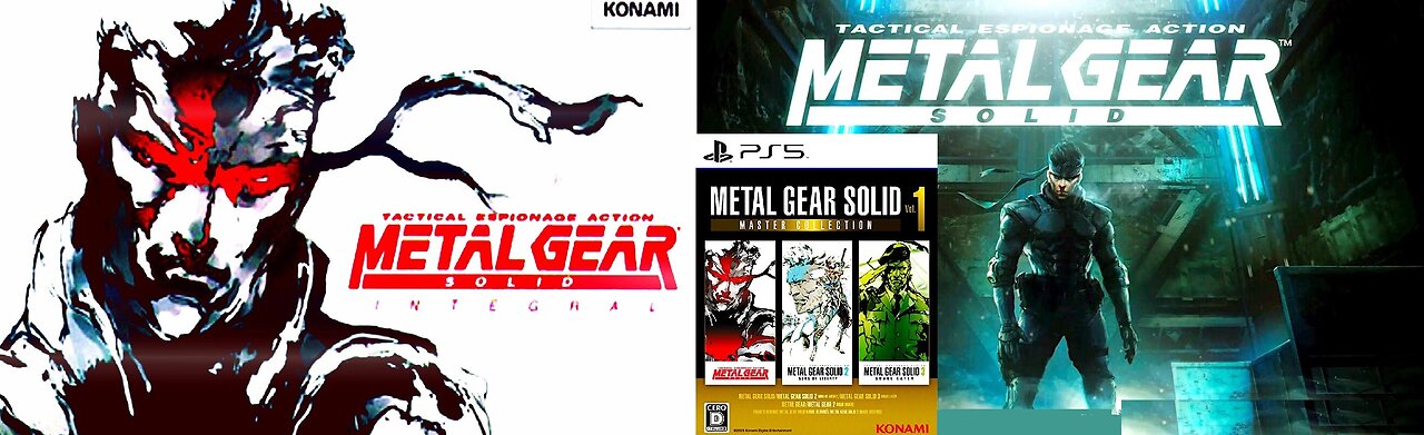 Metal Gear Solid Integral & MGS 2 🥷🏻🐍🔫 (PS5🎮)