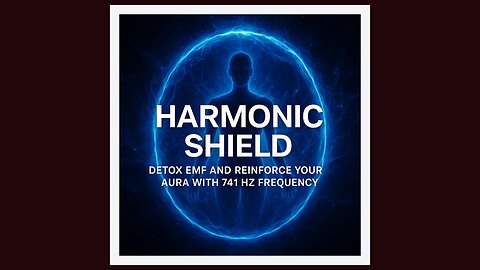 Harmonic Shield 🎵 EMF Detox + Aura Reinforcement ❤️‍🩹 Detox EMF & Reinforce Aura 741 Hz Frequency