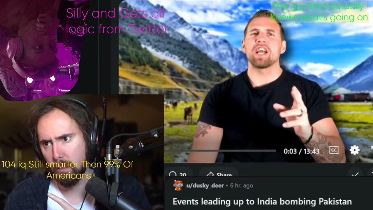 What actually happened in India? pgr and Asmongold