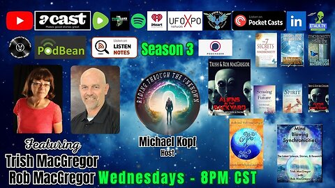 RTTU S3E24 prerecord with special guests Trish and Rob MacGregor