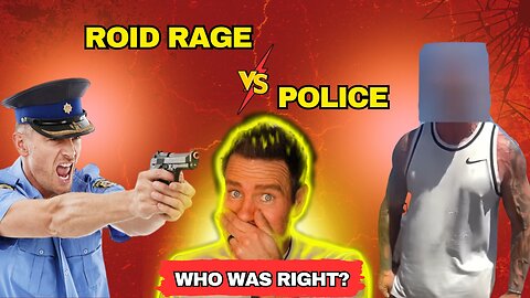 Roid Rage Gone Wrong: Steroid-Fueled Driver Shot After Attacking Cop