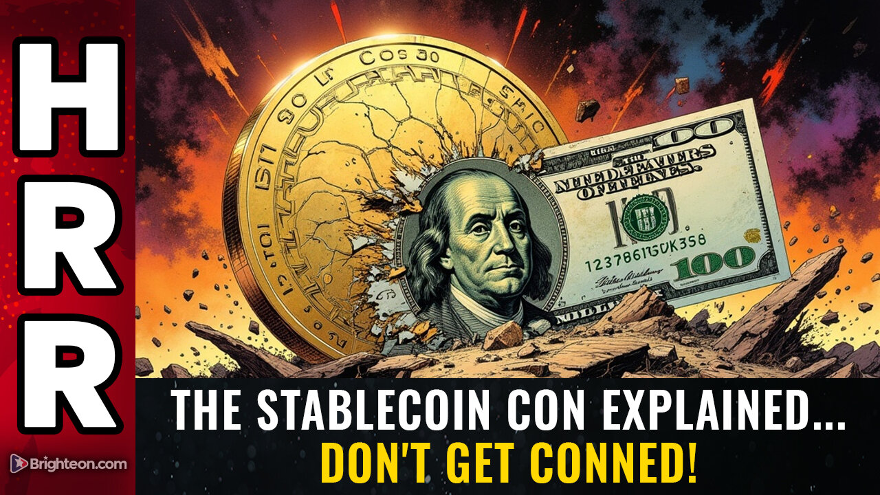 The STABLECOIN CON explained... don't get conned!