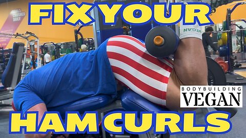Stop Making These Lying Hamstring Curl Mistakes! | TheBodyBuildingVegan