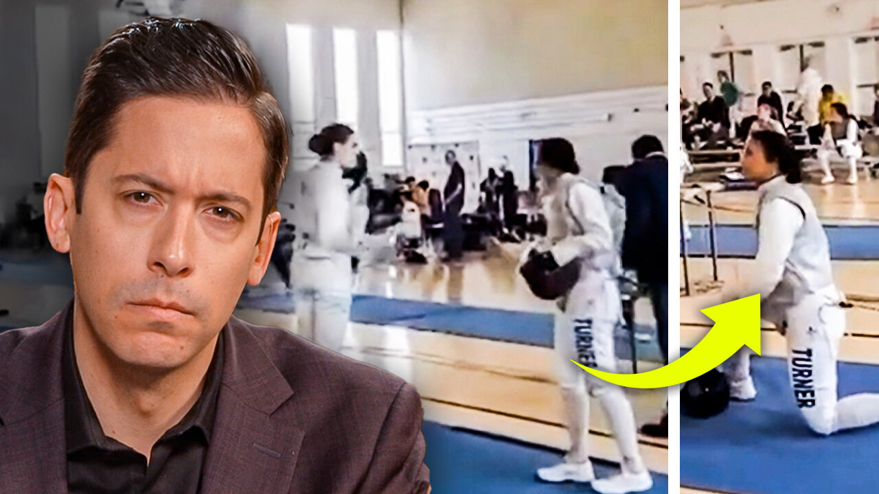 Female Fencer REFUSES to Fight a Man Then Gets DISQUALIFIED