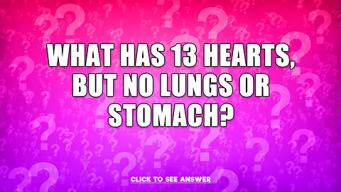 Do you know the answer to this riddle?