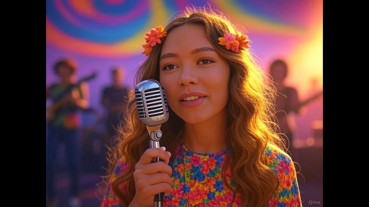 60s Hippie Chick.