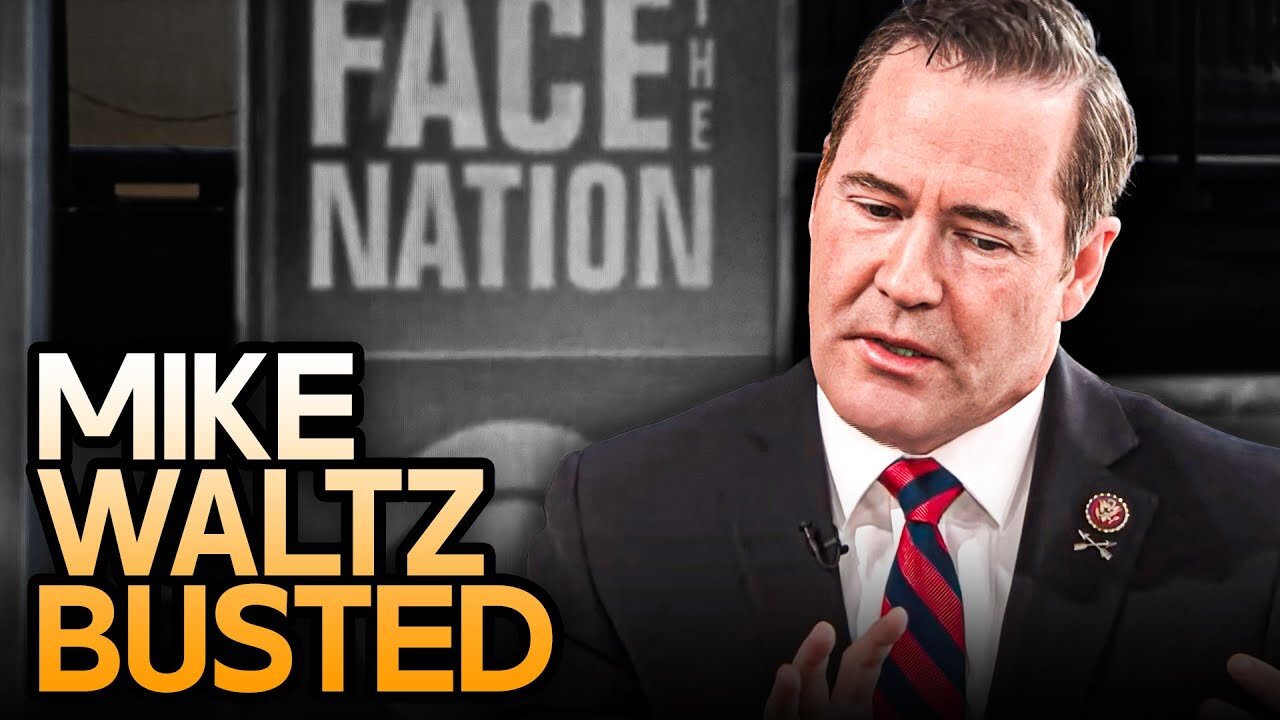 Mike Waltz BUSTED Using Gmail Account For Official Government Business