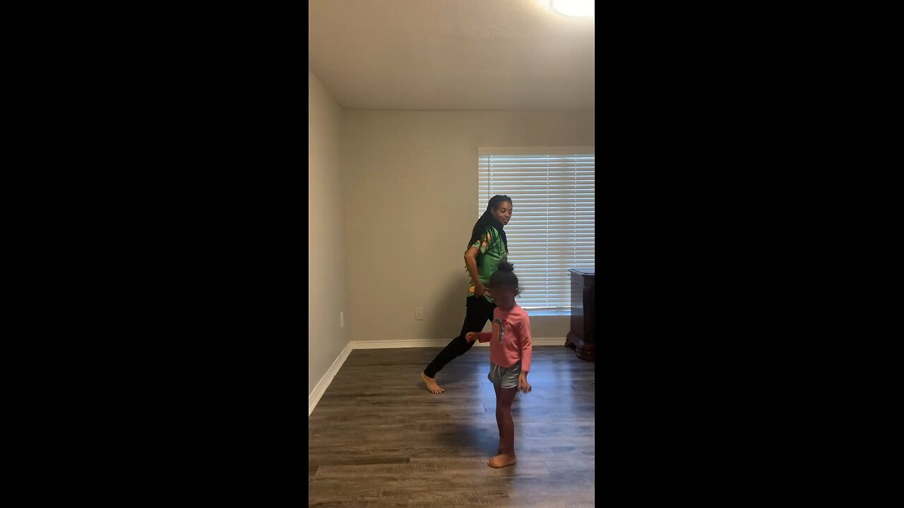 Dancing with my granddaughter, trusting in His promises every step of the way.