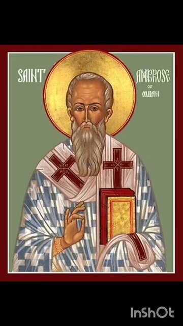 SAINT AMBROSE OF MILAN, SAINT JOHN THE SILENT, SAINT MARY JOSEPH ROSELLO PRAY FOR US 🙏#truth