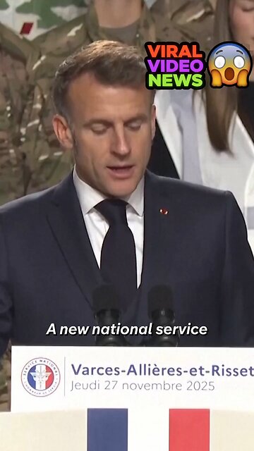 🇫🇷 France is introducing voluntary military service for 18 and 19-year-olds.