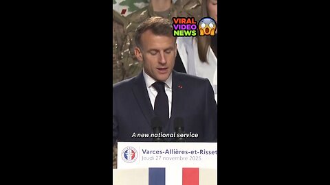 🇫🇷 France is introducing voluntary military service for 18 and 19-year-olds.