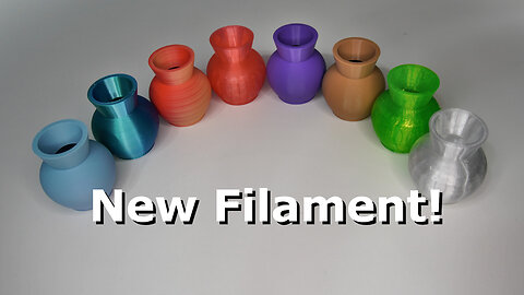 Trying Some New Filament!
