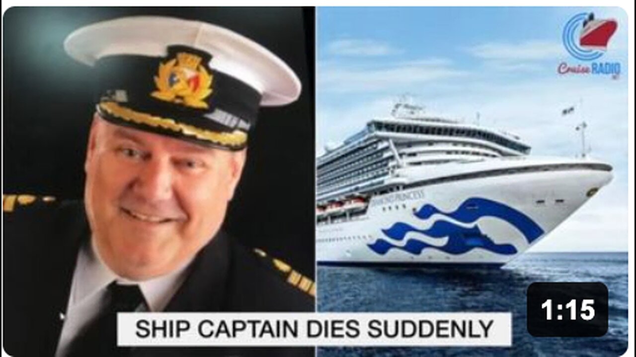 Princess Cruises Captain Pfizers Overboard!