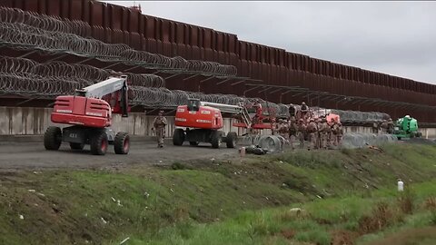 500 U.S. Marines Fortify Border Wall – Illegal Crossings Face Military Power