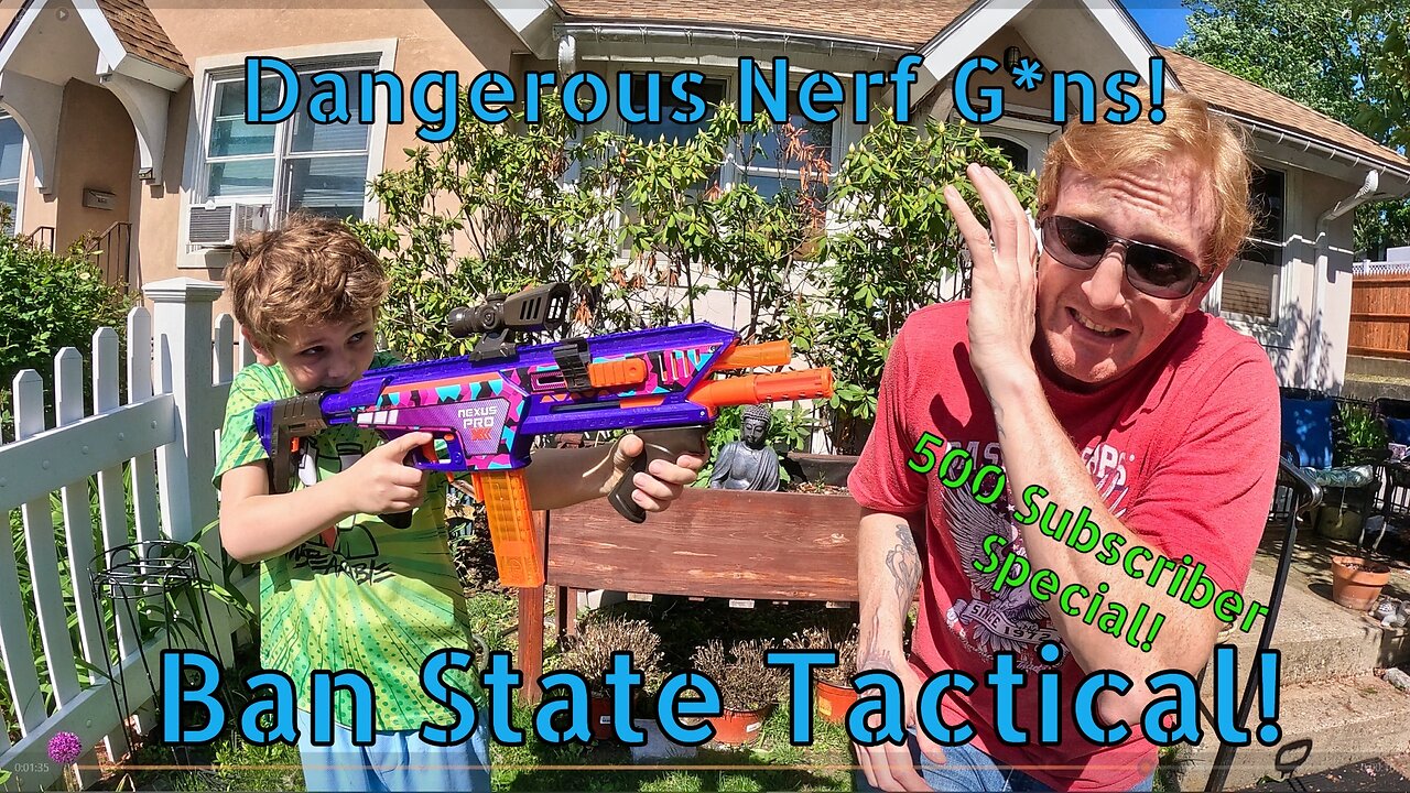 The Most Dangerous Nerf in Town! Adventure Force Nexus Pro! (Ban State Tactical 500 Sub Special)