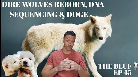 DIRE WOLVES REBORN, DOGE BUSTS AND GENE EDITING- BLUF 45