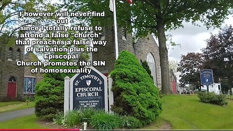 Lost Episcopalians being warned ⚠️ about God's judgment on sin