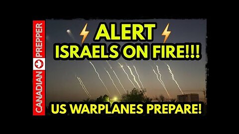 ALERT⚡US ENTERING WAR, DOZENS of US Warplanes Head EAST, MASS Evacuations, Israel Getting HAMMERED!