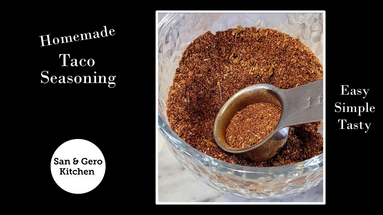 Easy Homemade Taco Seasoning Recipe