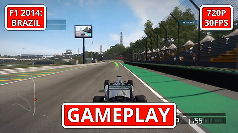 F1 2014: Brazil: Gameplay - (PC HD) [720p30FPS]