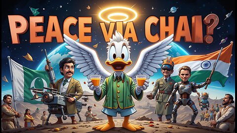 Peace Deal Signed with Samosa & Chai! 🥟😂