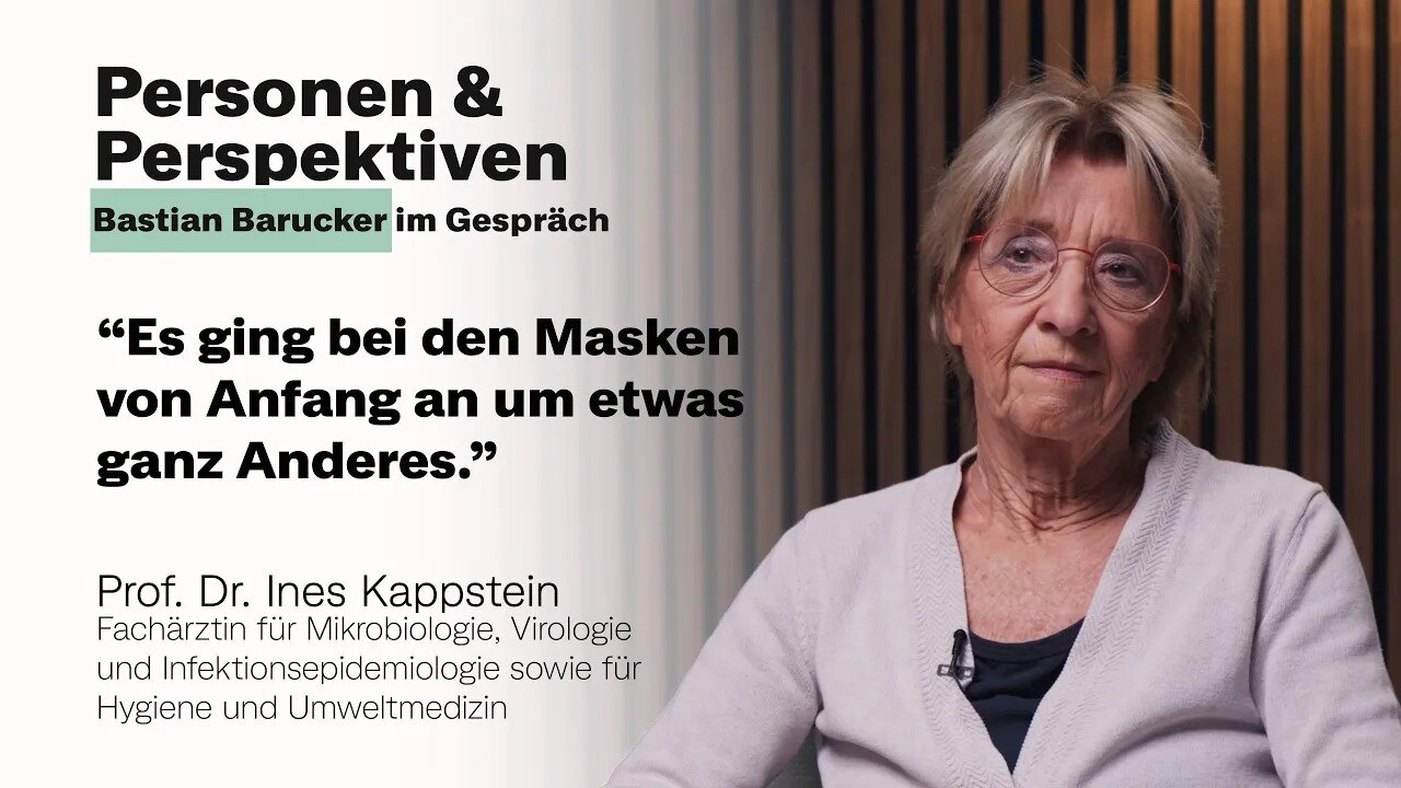 Bastian Barucker 🚨👉Aerosoloe, Angst und Masken - Gespräch mit Prof. Dr. Kappstein