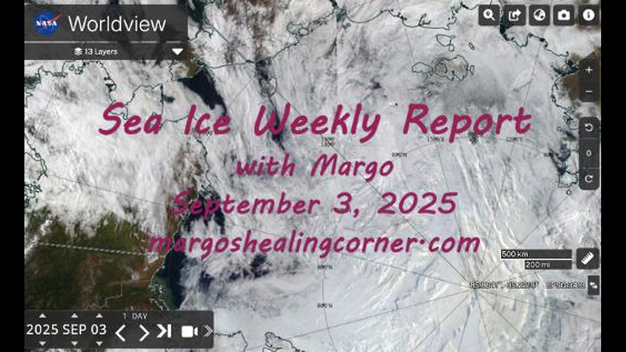 Sea Ice Weekly Report with Margo (Sept. 3, 2025)