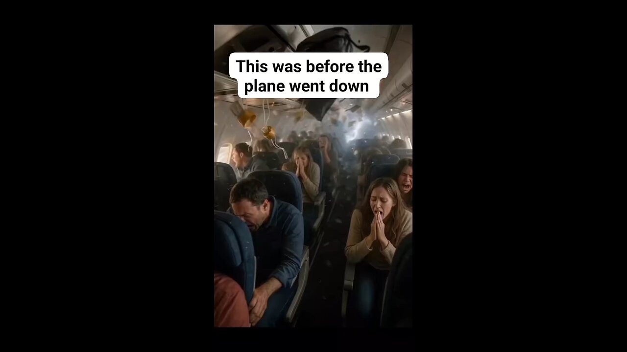 Before The Plane Crashed !!