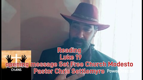 Luke 19 opening message Set Free Church Modesto Pastor Chris Settlemyre #theoutlawpreacher