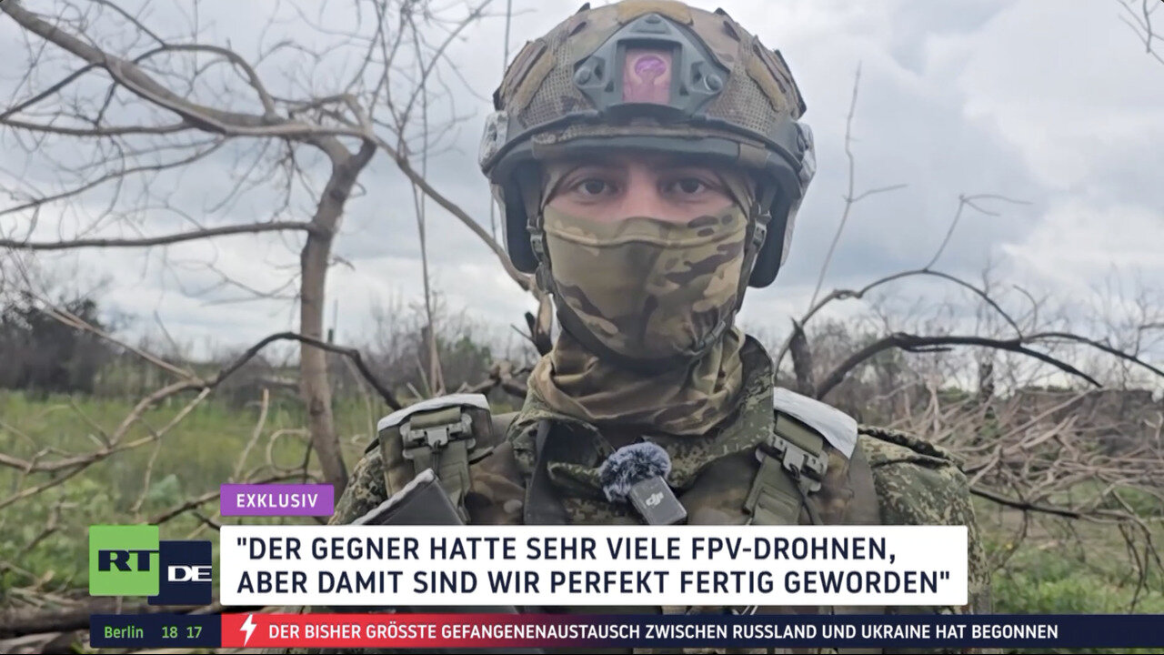 RT DE-Exklusiv: Stolperdrähte, Sprengfallen, Drohnen — Berichte aus Donezk