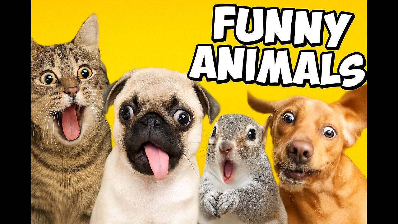 😹 Funniest Animals Ever! | Try Not to Laugh Challenge 😂🐶