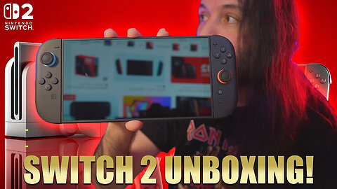 Switch 2 Unboxing and first impressions