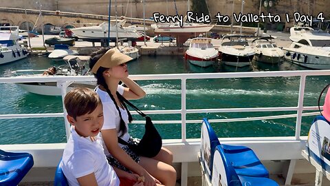 Ferry Ride from Three Cities to Valletta Malta | Day 4