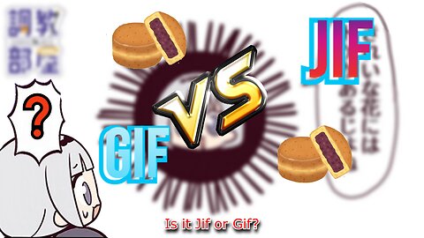 vtuber Shirayuri lily asks about Jif vs gif & tells Poma about a similar argument in Japan