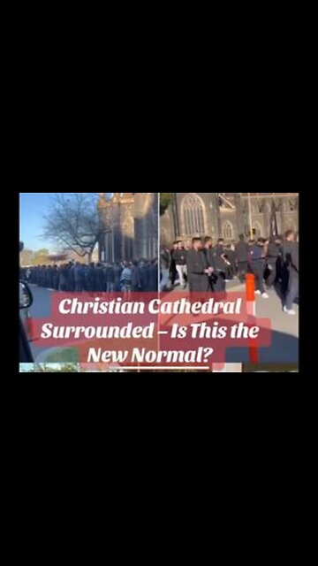 Comments on the Christian Cathedral surrounded by Muslims in Melbourne?