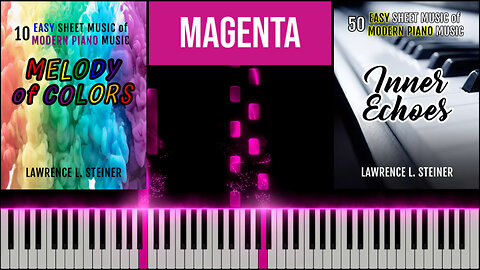 MAGENTA – Melody of Colors | Piano Tutorial & MIDI Visualization