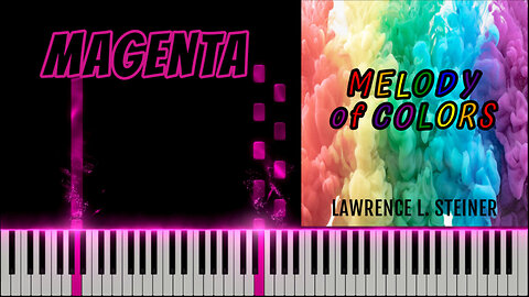 MAGENTA – Melody of Colors | Piano Tutorial & MIDI Visualization