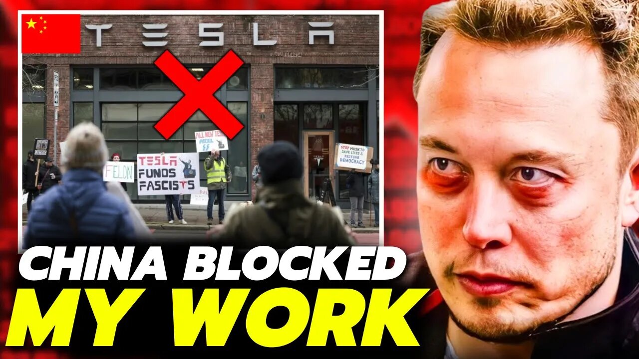 Elon Musk GOES OFF On China After Tesla Factory Faces Government Crackdown