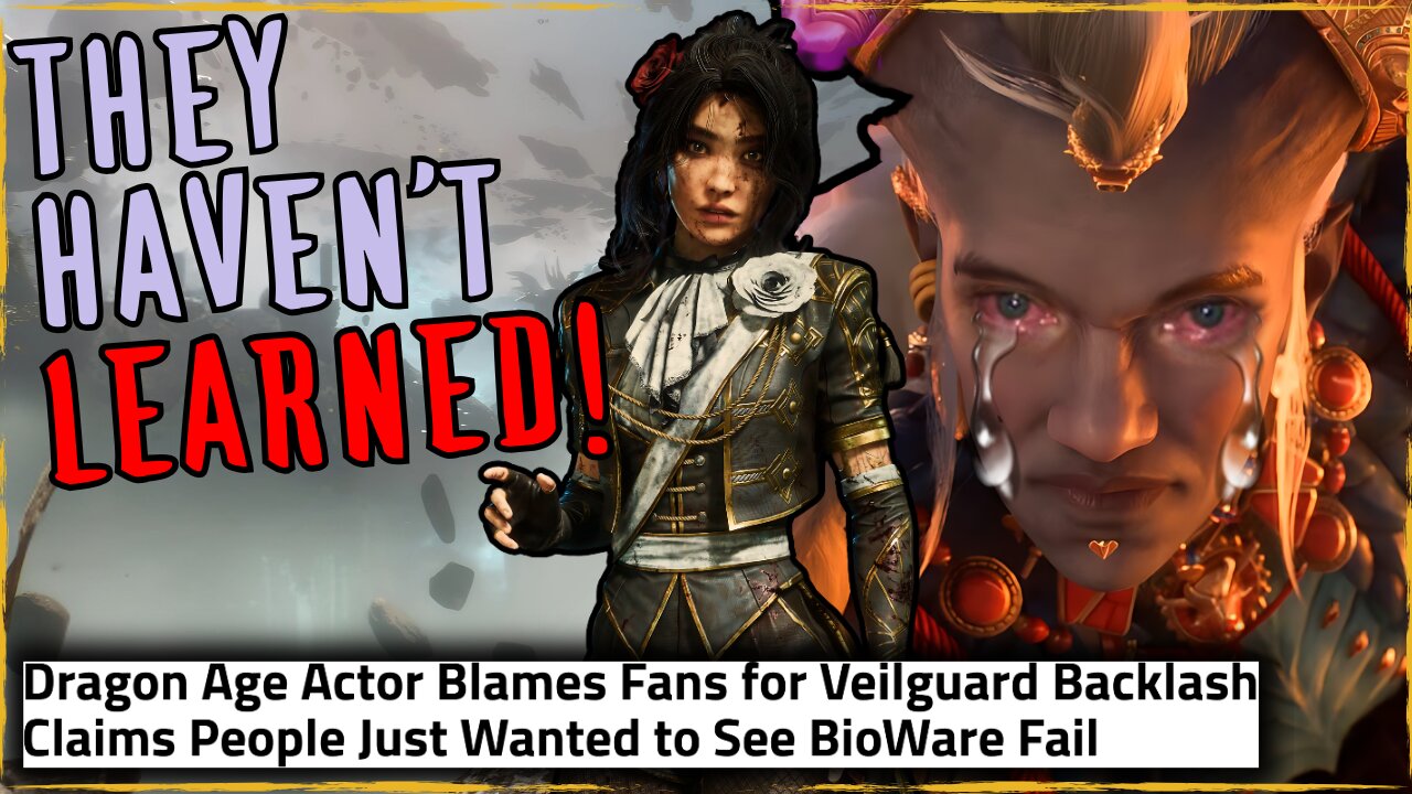 Dragon Age: The Veilguard Actress Blames FANS For BioWare Failing!
