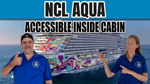 NCL Aqua Accessible Inside Cabin | Tall Man's Cruise Adventures