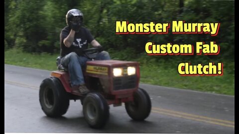 Monster Murray Custom Fabricated Clutch!