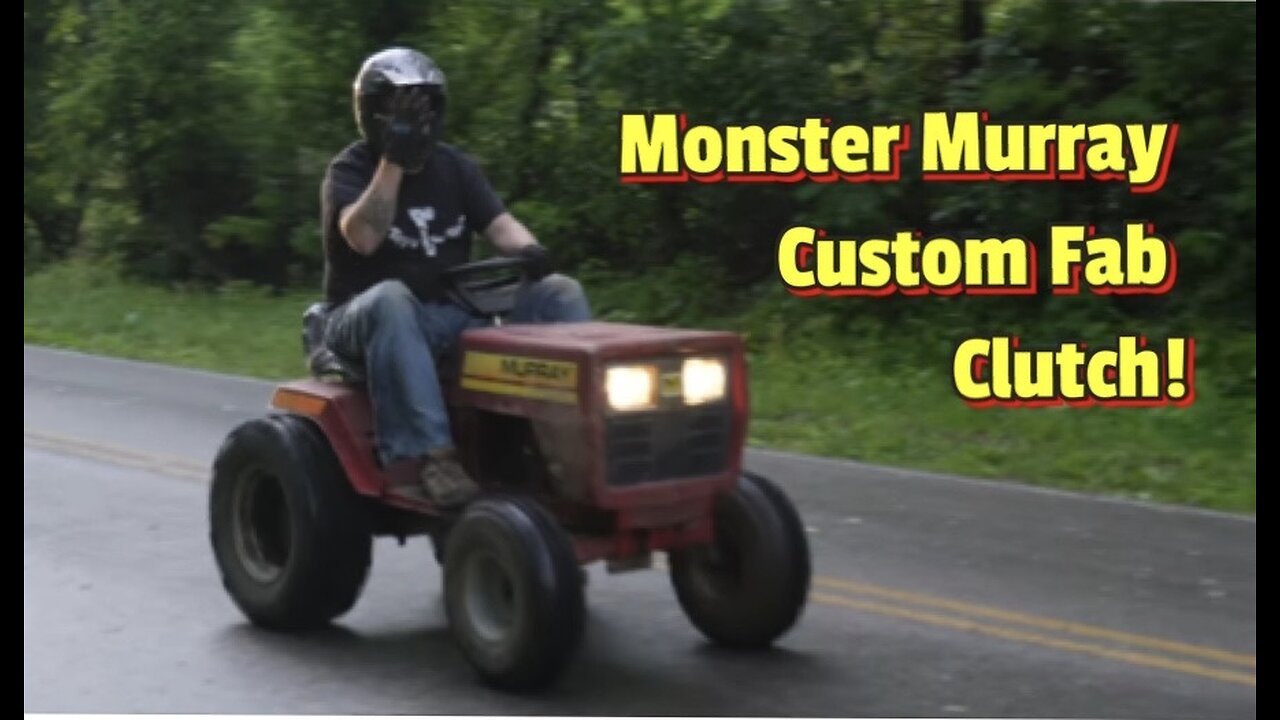 Monster Murray Custom Fabricated Clutch!