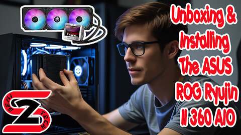 Unboxing & Installing the ASUS ROG Ryujin II 360 AIO | Ultimate CPU Cooler Setup!