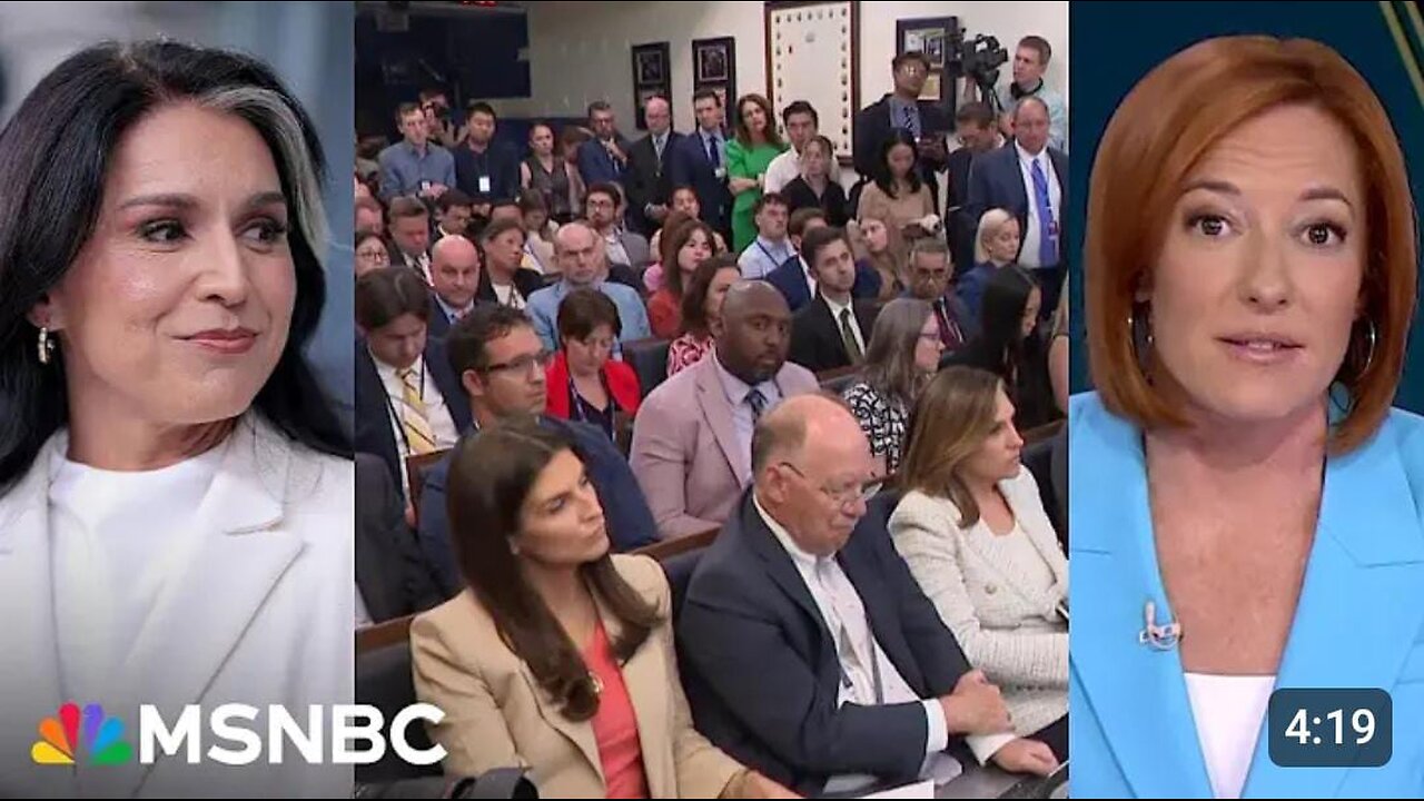 Jen's Version: Psaki helps Gabbard answer press questions honestly