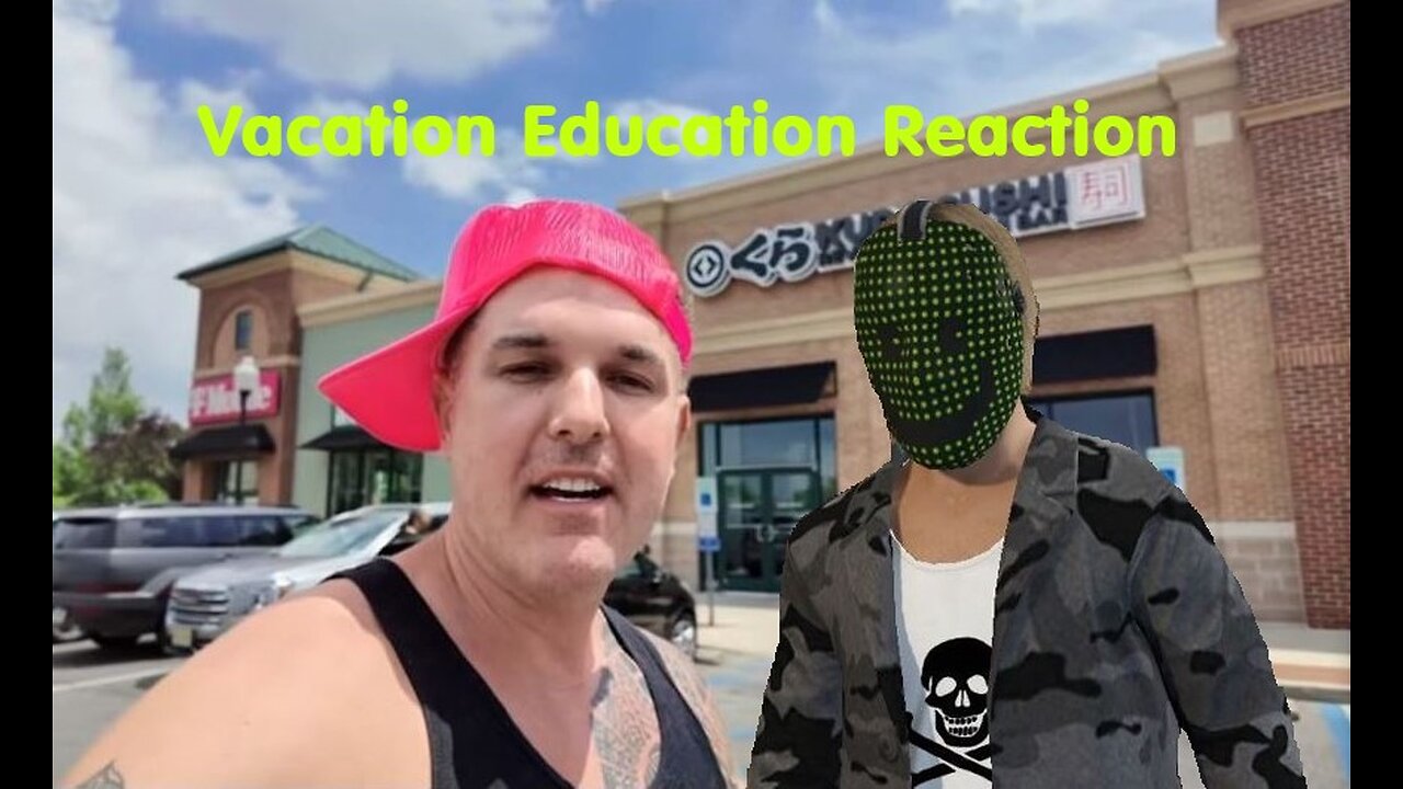 Vacation Education Reaction - Kura Sushi - Robot Waiters - Restaurant Of The Future