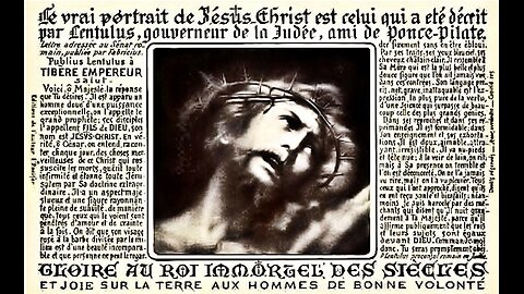 The Letter of Lentulus Reveals Shocking Truth(?) about Jesus ~ By The Crow 5.31.25