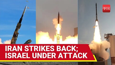 Iran STRIKES Israel; Big Air Attack Launched | Tehran UNLEASHES 100 Drones On Jewish State