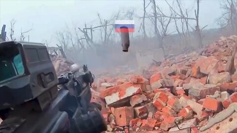 Ukraine combat footage : Close range elimination o