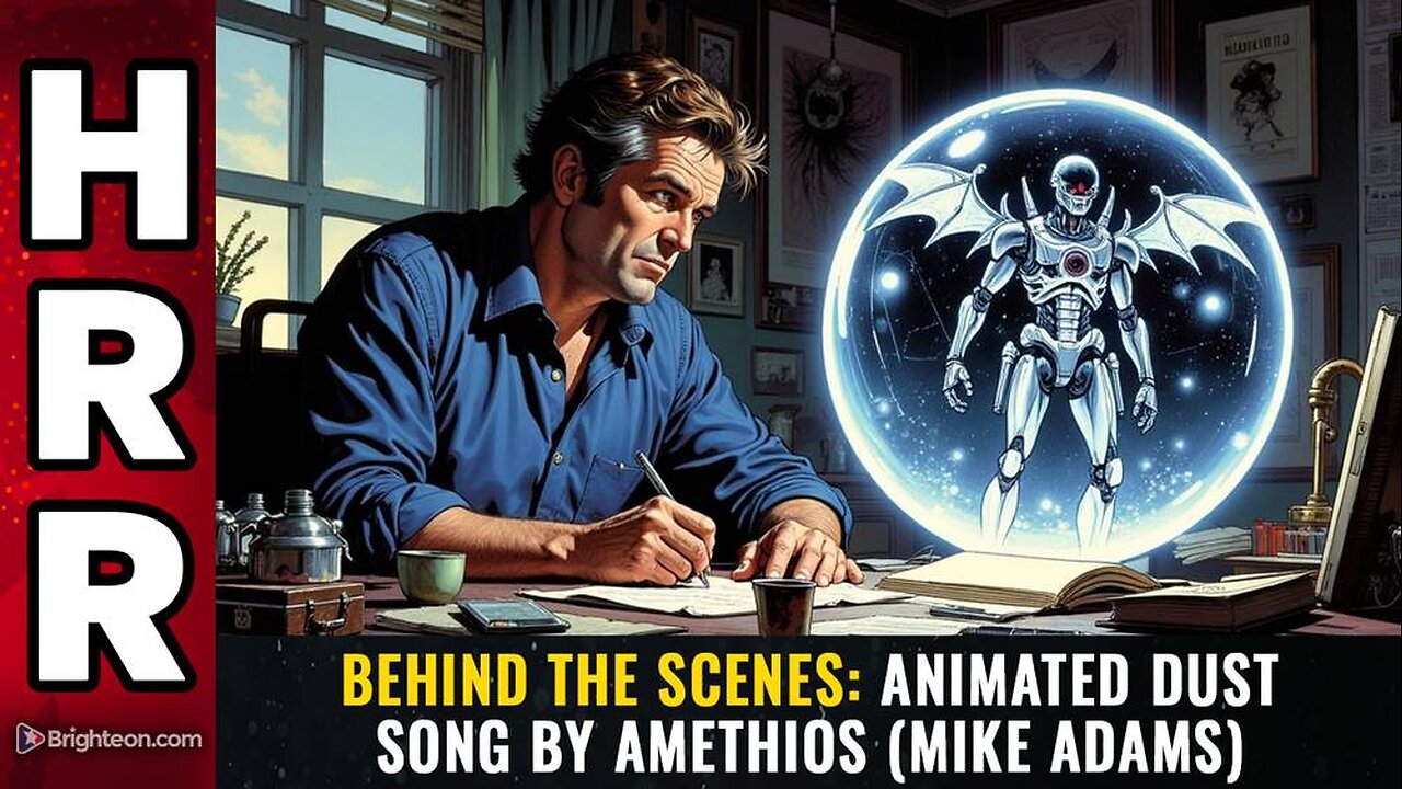 Behind the scenes: Animated Dust song by Amethios (Mike Adams)